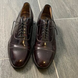 Johnston & Murphy Men's Dark Brown Leather Derbys